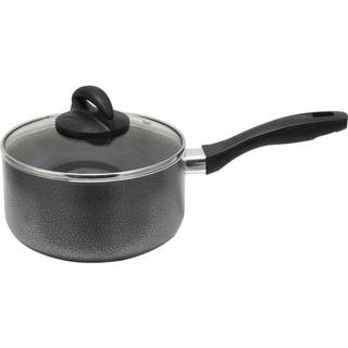 Oster Calirborne Aluminium Non Stick Sauce Pan med l?g 2,5 kvart sort