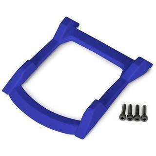 Traxxas TRX6728X Body Skid Plate Roof Blue Rustler 4x4