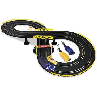 Nkok Sonic & Tails RC Slot Car Set Race Set Vehicle Black Cars Rase On Figur 8 Track har en sk?det?ller perfekt vare til b?rn i alderen 5 ?r og o