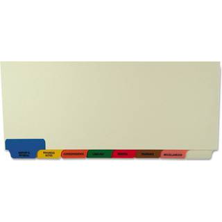 Tabbies 54500 Medical Chart Dividers 8-faner 8-1/2 x 11-3/8 40 s?t/kasse