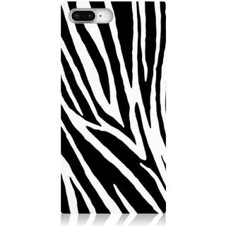 iDecoz Square Case - Animal Print (iPhone 8/7 Plus) - Zebra