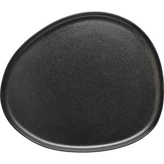 RAW Organic middagstallerken 29x25 cm, titanium black