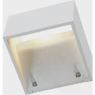 SLV - Logs Væglampe Square LED IP44 White