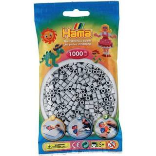 Hama midi perler 1000 stk. - lysegrå (På lager i butik)