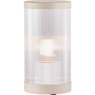 Coupar bordlampe til udendørs brug, sand