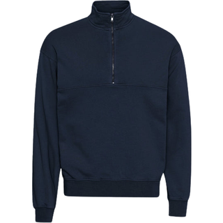 Colorful Standard Classic Organic Half-Zip Navy Blue