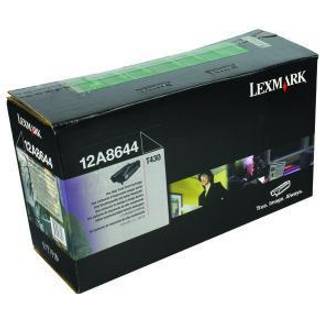 12A8644 LEXMARK T430 CORPORATE PRINT CARTRIDGE BLACK HIGH YIELD