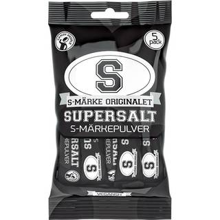 S-Märke 3 x Supersalt Lakridspulver 45 g