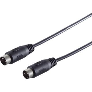 DIN Audio kabel (5 pol. DIN han - han) | 2,5 meter | PRIS-MATCH