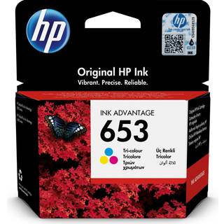 HP 653 - Blækpatron Dye-based tricolor