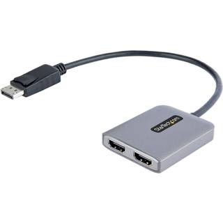 STARTECH DP 1.4 TO DUAL HDMI MST HUB - 4K 60HZ MULTI MONITOR ADAPTER CABL