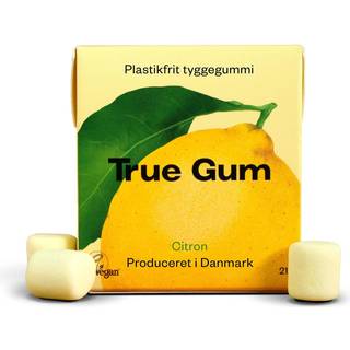 Tyggegummi Lemon - 21 gram - True Gum