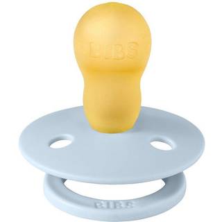 BIBS Rund Colour Sut - Str. 3 - Naturgummi - Baby Blue