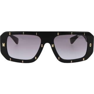 Moschino MOS129/S 807/9O 54 Solbriller Kvinder Black - Black Pattern - 54mm