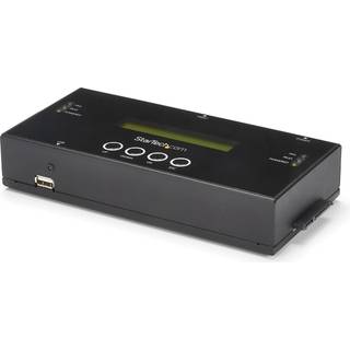 StarTech.com 1:1 Standalone Hard Drive Duplicator and Eraser for 2.5" / 3.5" SATA and SAS Drives