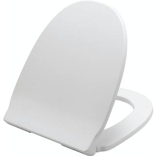 Presalit Toiletsæde Norden S830 med soft close, Hvid, Universalbeslag, bundmonteret