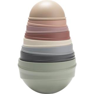 BIBS Wobbly Tower stabletårn Pastel Rainbow 6 m+ 8 stk. - 8 stk.