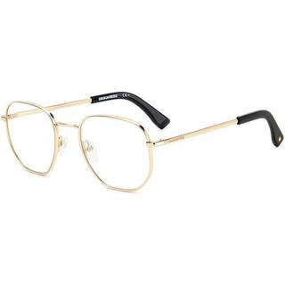 Dsquared2 D2 0054 J5G 52 Briller Mænd Guld - Gold - 52mm
