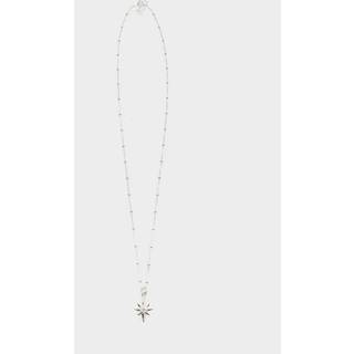 ChloBo Silver Lucky Star Necklace - Silver - 46cm