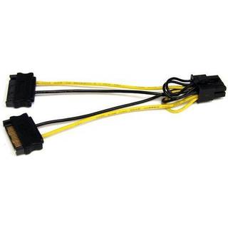 StarTech.com SATA Power to 8 Pin PCI Express Video Card Power Cable Adapter