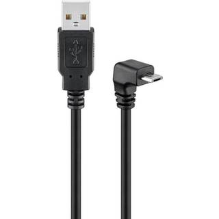 Pro USB 2.0 Hi-Speed cable 90° black