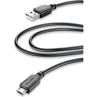 Cellularline Data- Ladekabel, Micro USB Lade- og datakabel