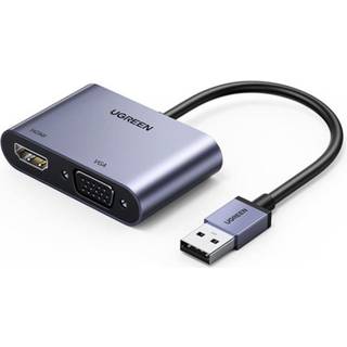 UGREEN USB-A 3.0 til HDMI/VGA-adapter