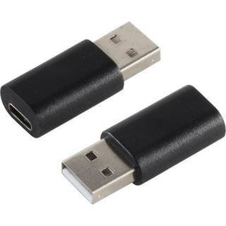 USB-A 2.0 til USB-C - Sort