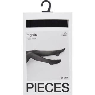 Pieces dame strømpebukser 20 DEN PCNEW NIKOLINE - Black - L/XL