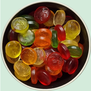 Haribo pesetos 2,7 kg ca. 650 stk.