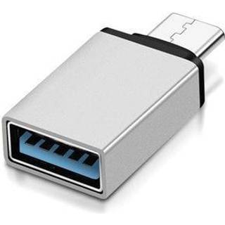 Adapter USB-C till USB-A 3.0 - silver
