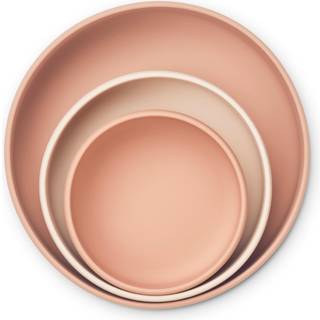 Liewood Rose Multi Mix Skåle Audrey Silikone (3-pak)