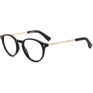Dsquared2 D2 0056 807 49 Briller Mænd Black - Black - 49mm