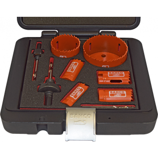 Hulsavsæt t/el 3834-SET-63-76 20-76mm, 9 dele