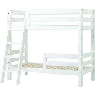 Hoppekids ECO Luxury køjeseng med sengehest og skrå stige - 70x160 cm