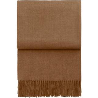 Elvang Luxury Plaid 130x200 Cm - Plaider & Tæpper Uld Camel - 6044