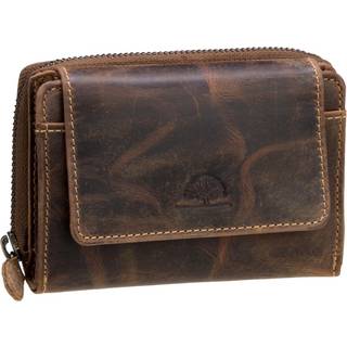 Geldbörse Leder 13x9cm Vintage 1670 | Greenburry.de