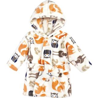 Hudson baby unisex baby plys dyre ansigt badek?be sort plaid 0-9 m?neder