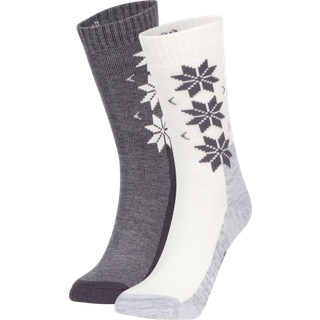 Kari Traa 2-pak Wool Sock - Pink/Blue - Str 36/38