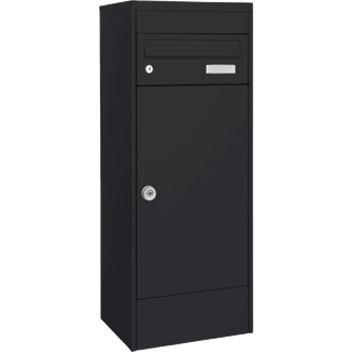 Me-fa pakkepostkasse mana 482 1 box mefa lås + pakkelås 410x1032x310mm incl montagestænger