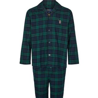 Polo Ralph Lauren Herren Pyjama blau Baumwolle & Mix Kariert