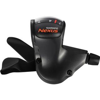 Gearskifter Shimano RapidfirePlus 7-gear SL-7S50 Nexus med CJNX10 sort