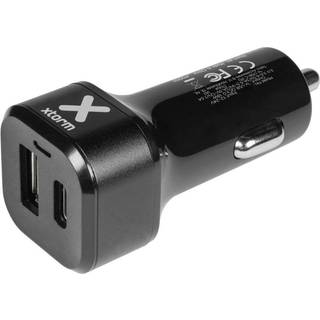 Xtorm Hurtiglader bilUSB-C PD 30W & USB QC 3.0 18W