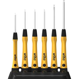 Wiha PicoFinish ESD sæt m/ Torx T5-T15 præcisionsskruetrækkere