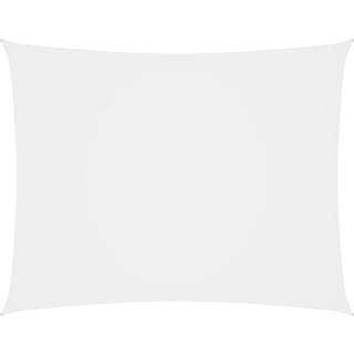 solsejl 2,5x3,5 m rektangulær oxfordstof hvid