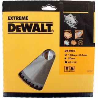 Dewalt Cirkelsavklinge til træ & ikke-jernholdige metaller, 165x30 mm, 48T, DT4087