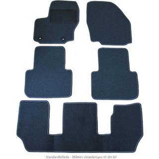 Måtter VW Touran 7P 05/2015- Sort Nålefilt