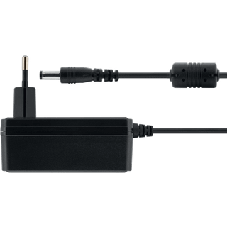 DELTACO Netadapter, 100-240V AC 50/60 Hz til 12V DC, 3A, 1,5m kabel, sort