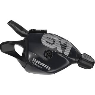 Skiftegreb SRAM EX1, højre, trigger, 8 gear, sort/grå