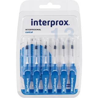 Interprox, ID-børste, 4G, konisk, 6 stk, blister